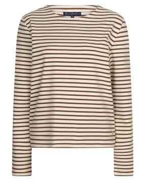 Red Button 5085 Terry brun Sweat t-Shirt