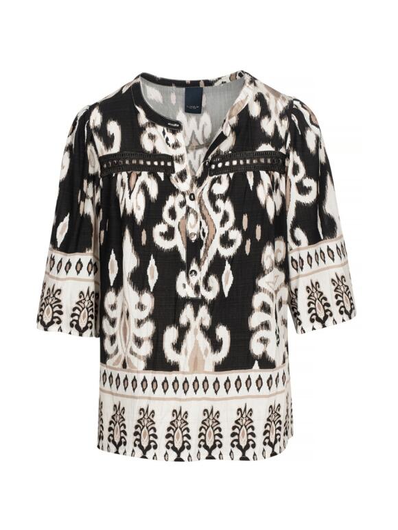 One Two Luxzuz - One Two luxzuz Carolanti sort skjorte bluse