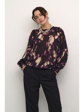 Kaffe - Kaffe Aska lilla Bluse