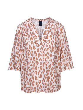 One Two Luxzuz - One Two Luxzuz Roseanne camel skjorte bluse