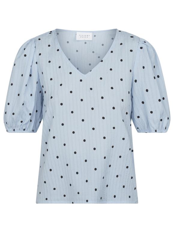 Sisters Point - Sisters Point Esca lyseblå bluse